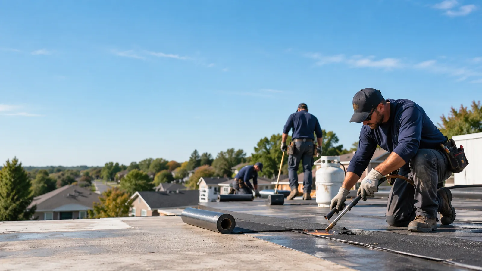 Flat Roof Leak Repair providers in Denmark, WI